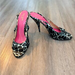 Kate Spade Curtsy Black and White Women's Heels